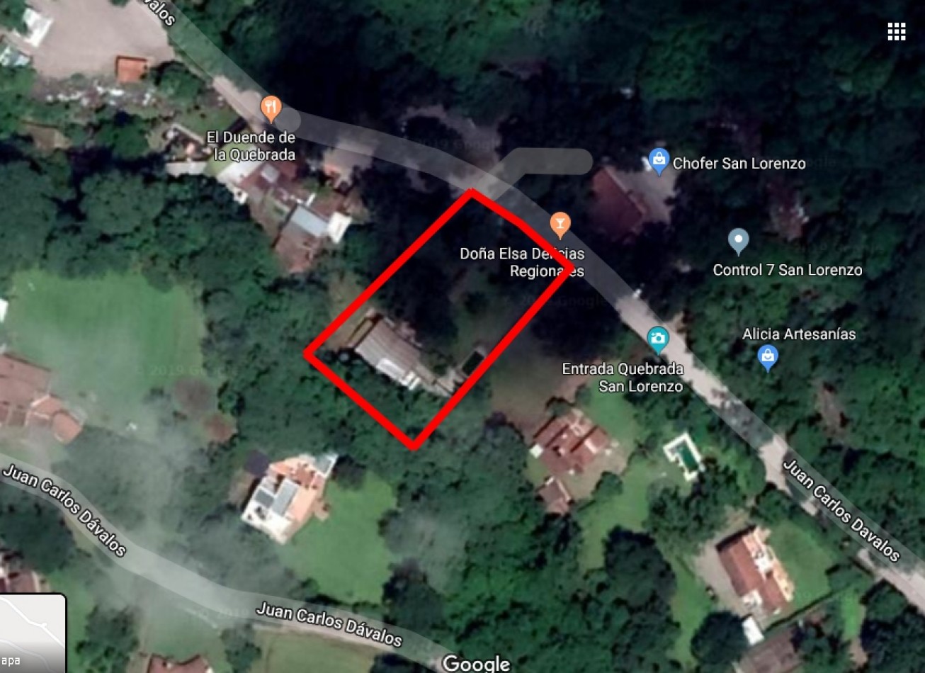 Casa de 3 dormitorios en San Lorenzo al pie de la Quebrada